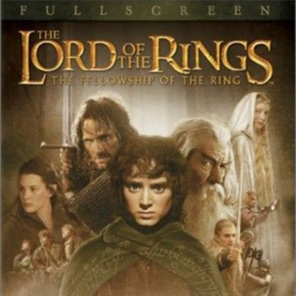 The Lord of the Rings: the Fellowship of the Ring DVD Movie Rated PG-13